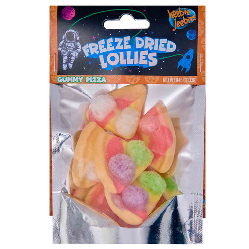 Freeze Dried Gummy Pizza Mini Pack packet