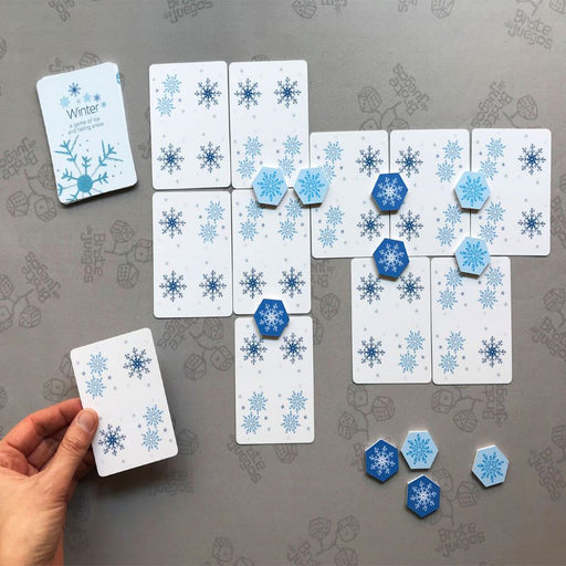 winter card game cards