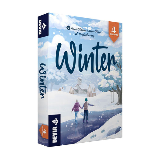 winter card game box