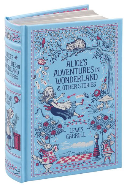 Alices Adventures In Wonderland And Other Stories Hardcover By Lewis Carroll Side View