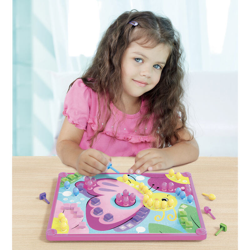 Quercetti FantaColor Mosaic Pegboard Toy