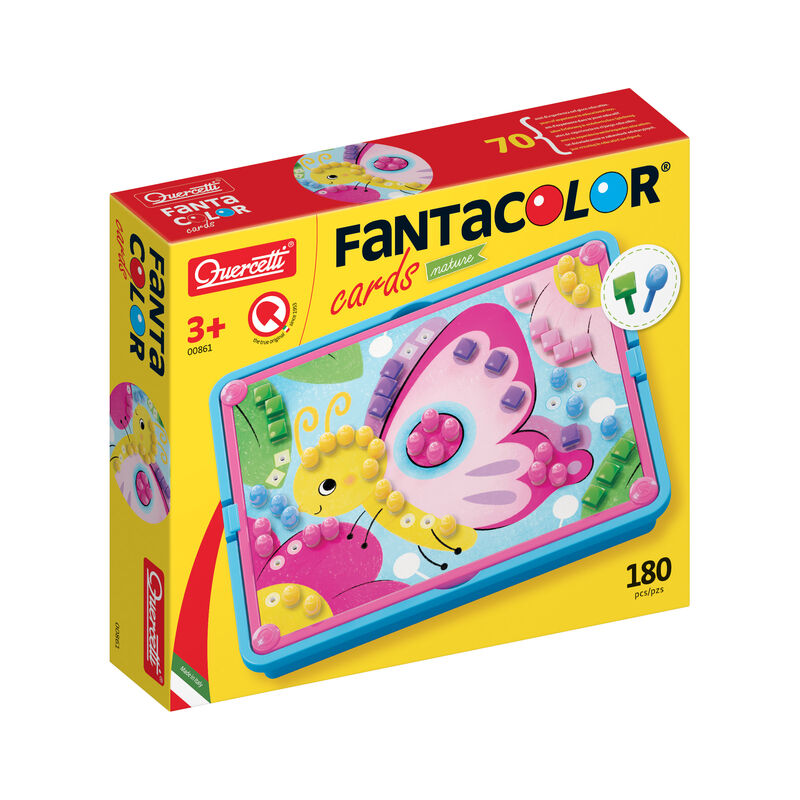 Quercetti FantaColor Mosaic Pegboard Toy