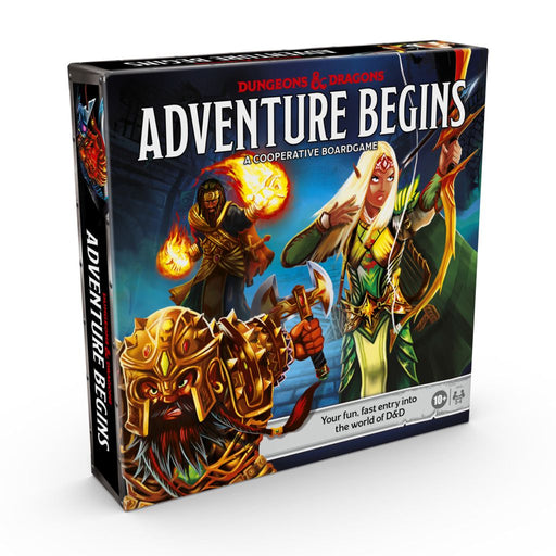 D&D adventure begins cover box