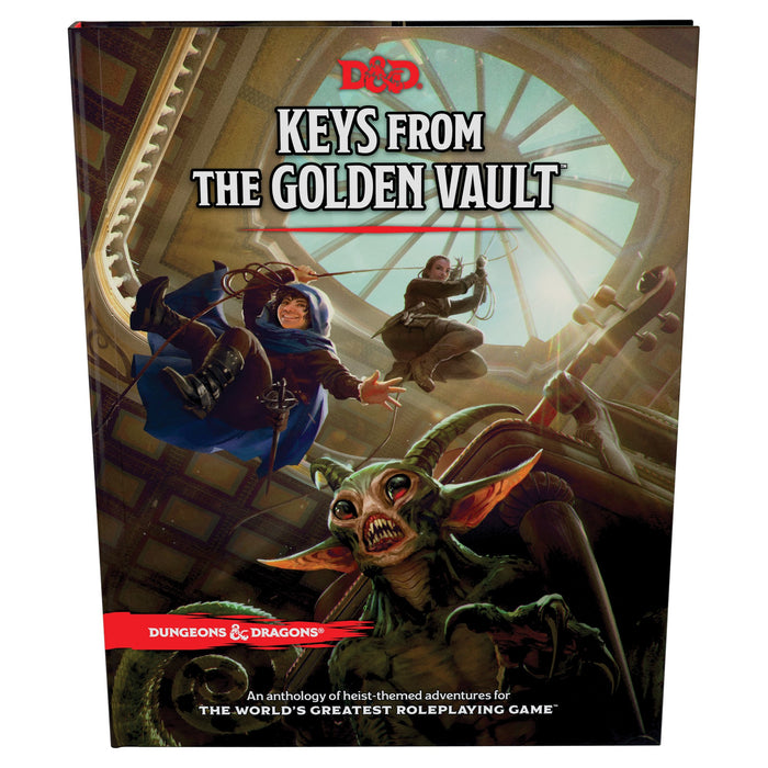 D&D keys from the golden vault cover art