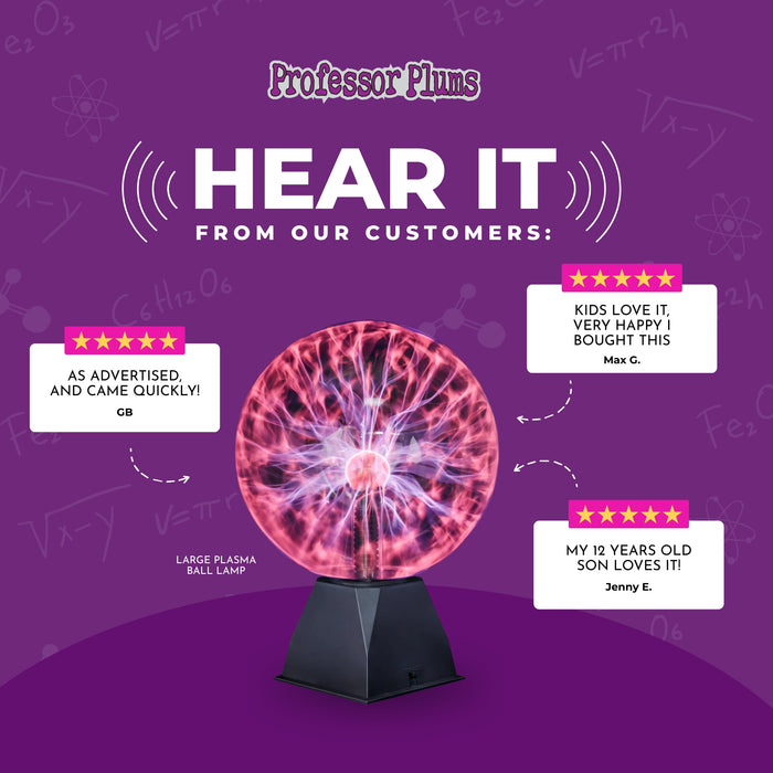 Large Plasma Ball Lamp 20cm(8in)