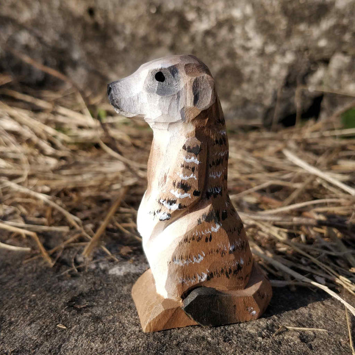 Wudimals Meerkat Handmade Wooden Toy