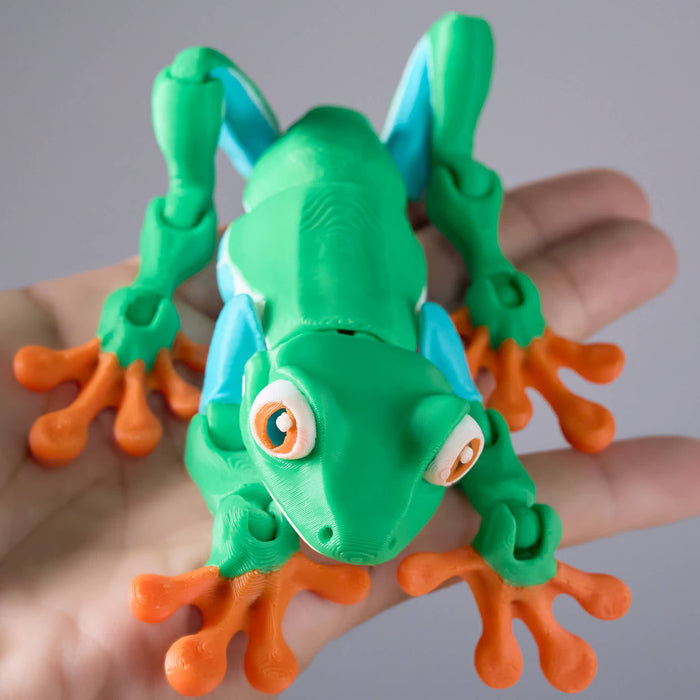 Fidgimals -Palm Fidgi Green Tree Frog
