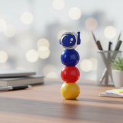 3-in-1 Highlighter Colorful toy figure on a desk with a blurred office background
