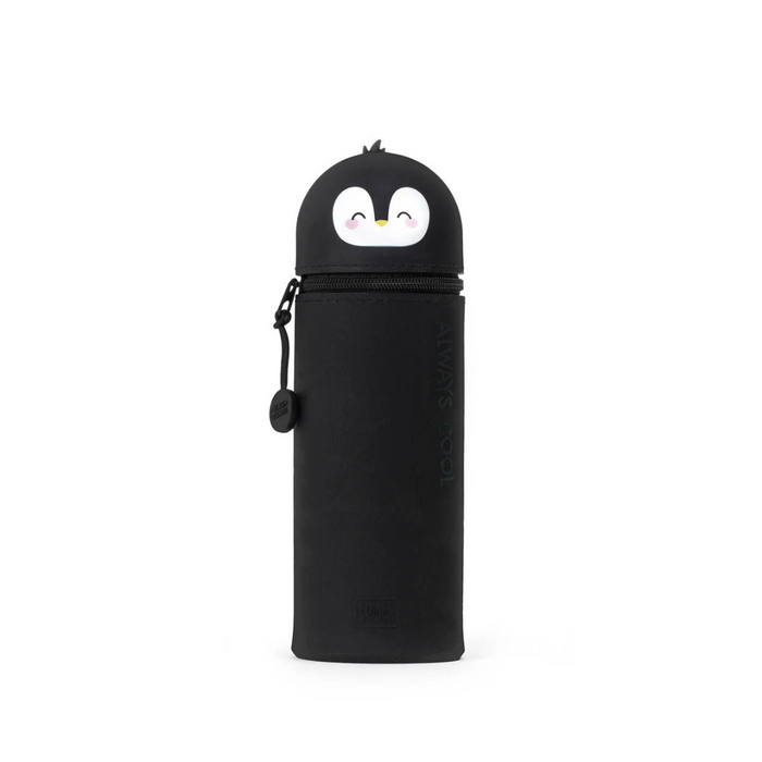 Legami 2-in-1 Silicone Pencil Case Kawaii Penguin