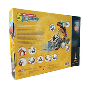 5 in 1 Mechanical Coding Robot back