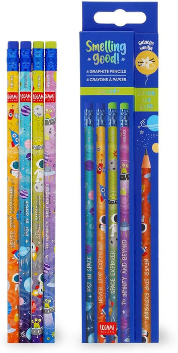 Smelling Good - 4 Scented Graphite Pencils