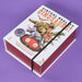 Box for 'Virtual Reality Dinosaurs!' book with dinosaur illustration and VR headset on purple background