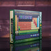 Periodic Table of Elements puzzle box with colorful design on a reflective surface.