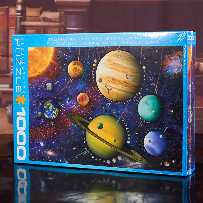 Puzzle Planets of Solar System