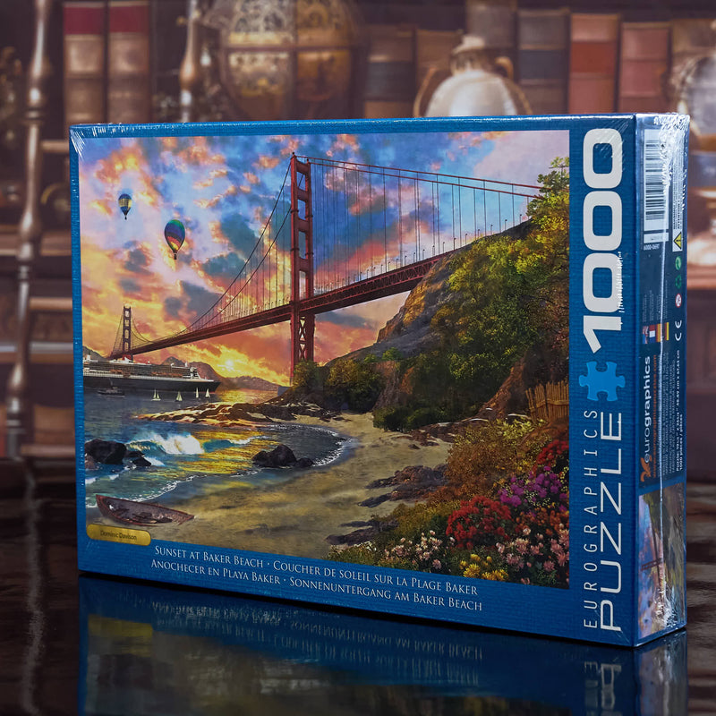 Puzzle Sunset At Baker Beach