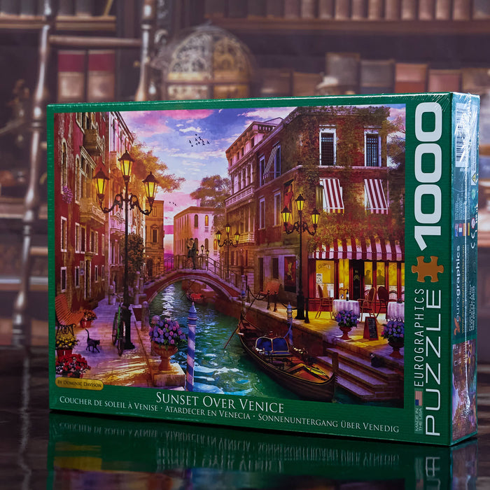 Puzzle Sunset Over Venice