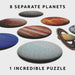 8 Planets Solar System Jigsaw Puzzle flat lay