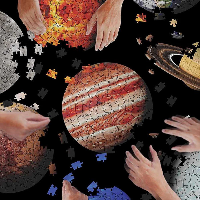 8 Planets Solar System Jigsaw Puzzle floor play