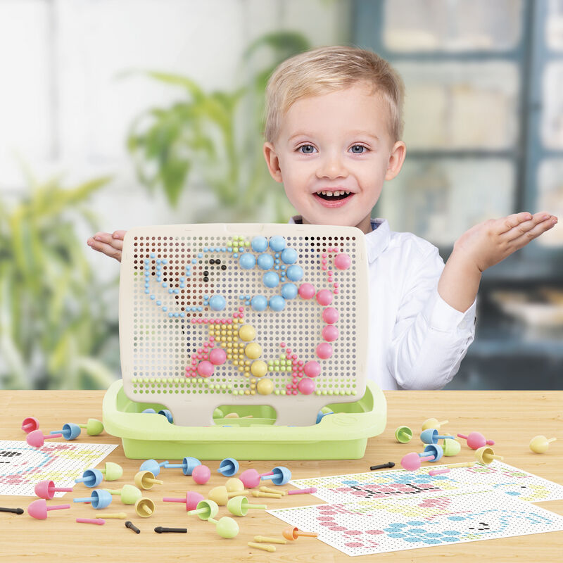 Quercetti FantaColor Mosaic Pegboard Toy