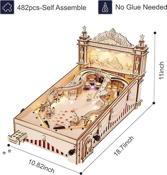 3D Pinball DIY PLY