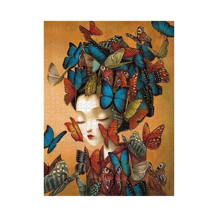 Madame Butterfly 1000 Jigsaw Puzzle