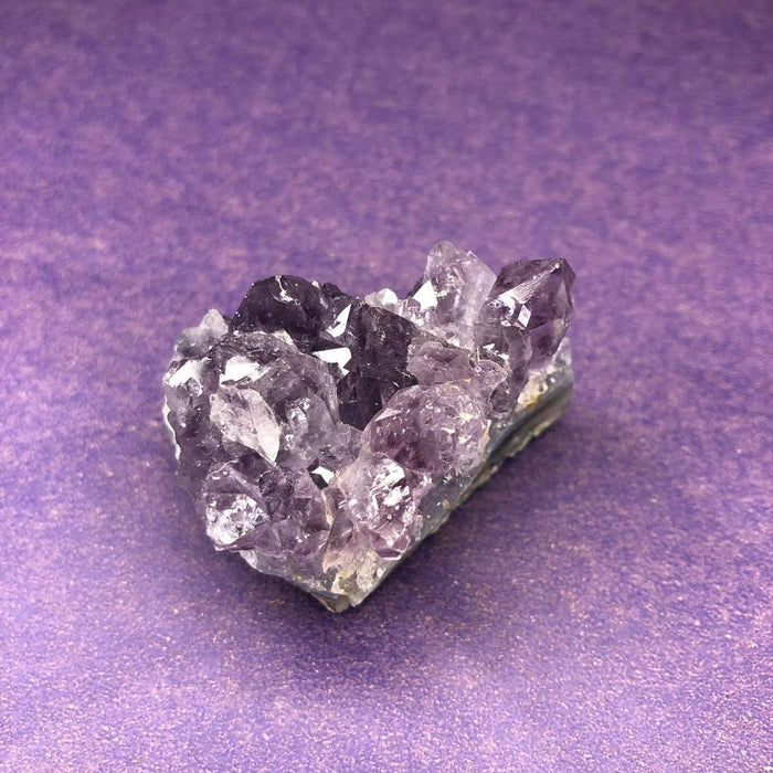 Amethyst Cluster Semi Precious Gemstone Single Stone