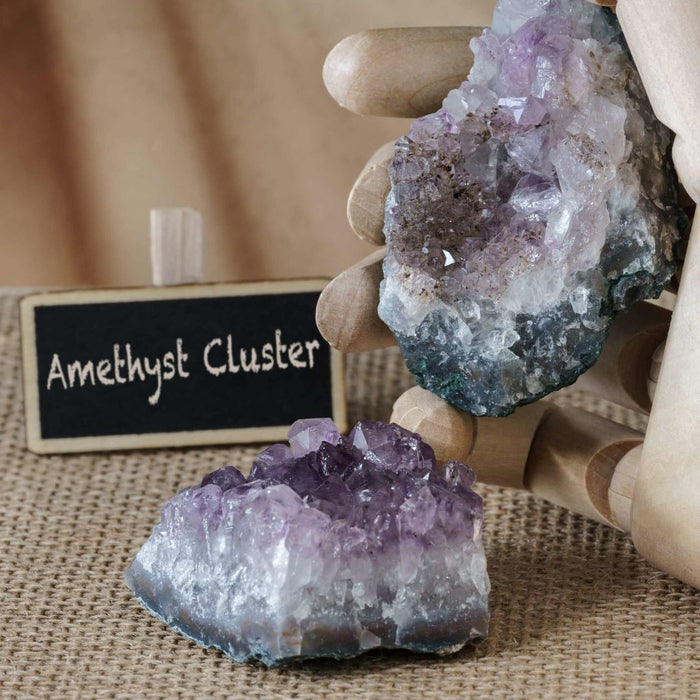Amethyst Cluster Semi Precious Gemstone Main