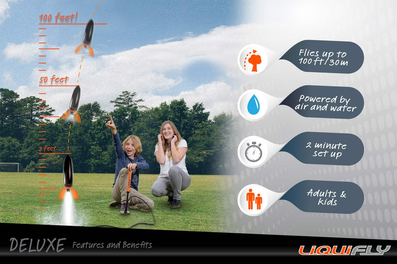 Liquifly | Water Powered Bottle Rocket | Kids STEM Toy