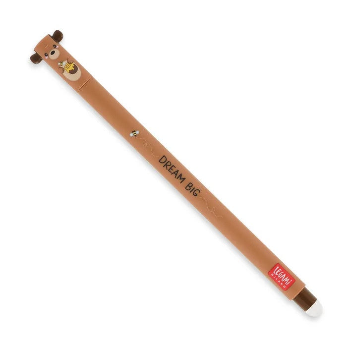 Bear Erasable Pen (Red)