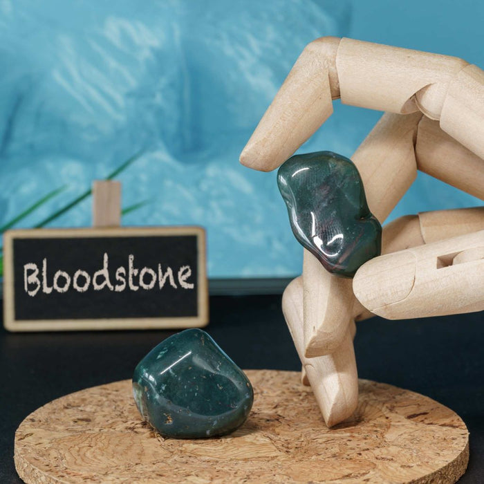 Bloodstone Tumbled Gemstone