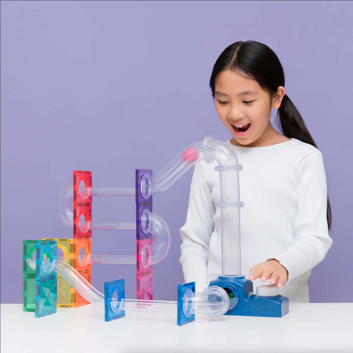 Connetix Ball Launcher 47pc professor plums