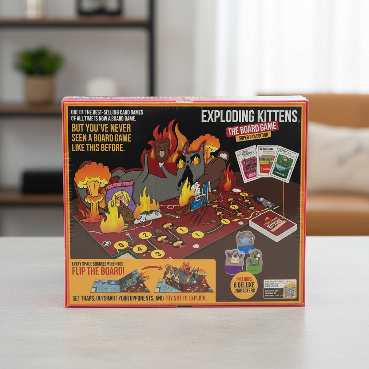 Exploding Kittens Board Game — Professor Plums