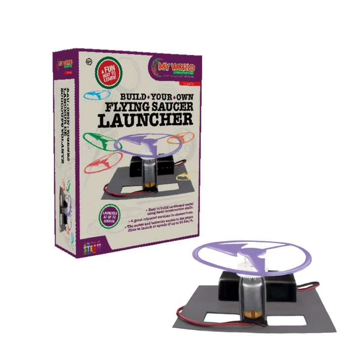Build Your Own Flying Saucer Launcher