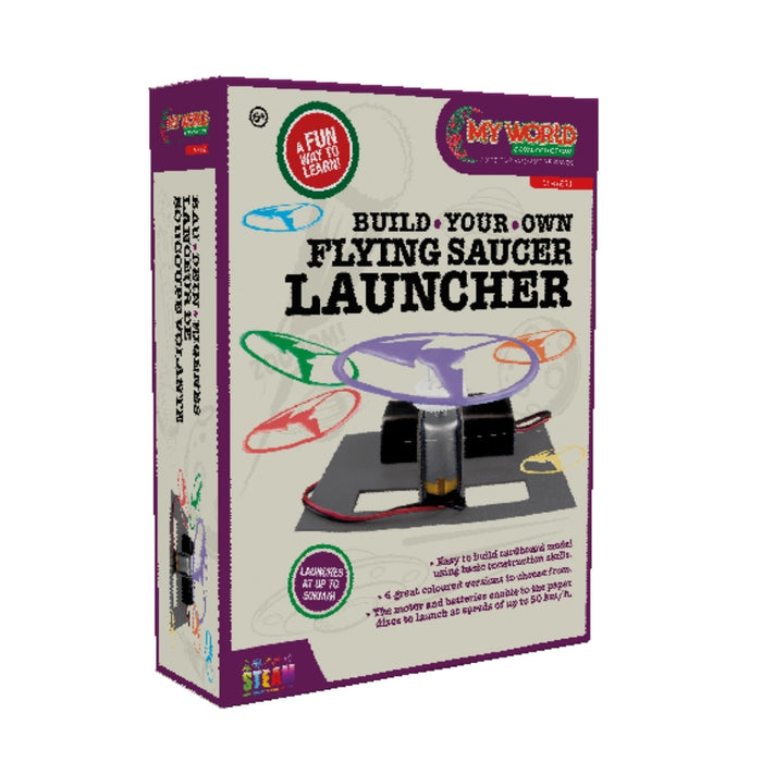 Build Your Own Flying Saucer Launcher