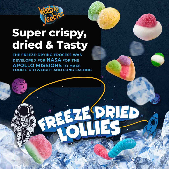 Freeze Dried Skittles Mini Pack tag