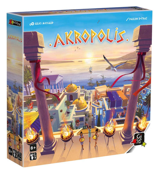 Akropolis Board Game Front