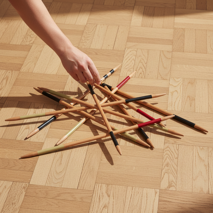 Giant Mikado by Pick Up Sticks