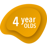 Age badge Gifts for 4 year olds
