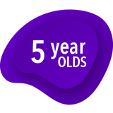 Age badge Gifts for 5 year olds