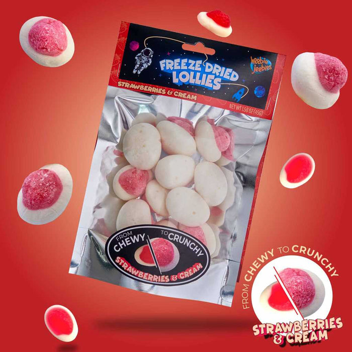 Freeze Dried Strawberries and Cream promotional