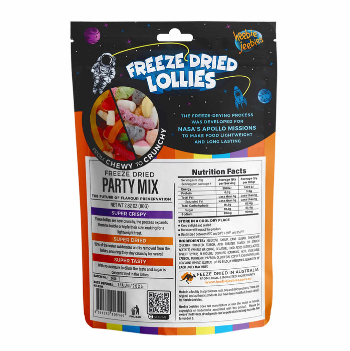 Freeze Dried Lollies | Large | Party Mix