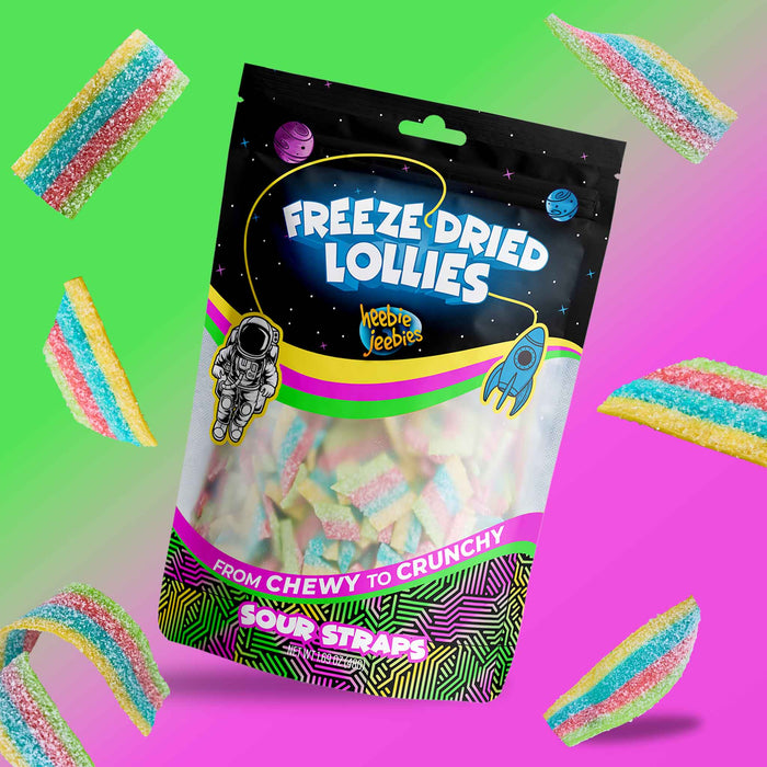 Freeze Dried Sour Straps Large
