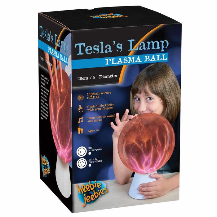 Plasma Ball Tesla's Lamp 20cm In Box Packaging