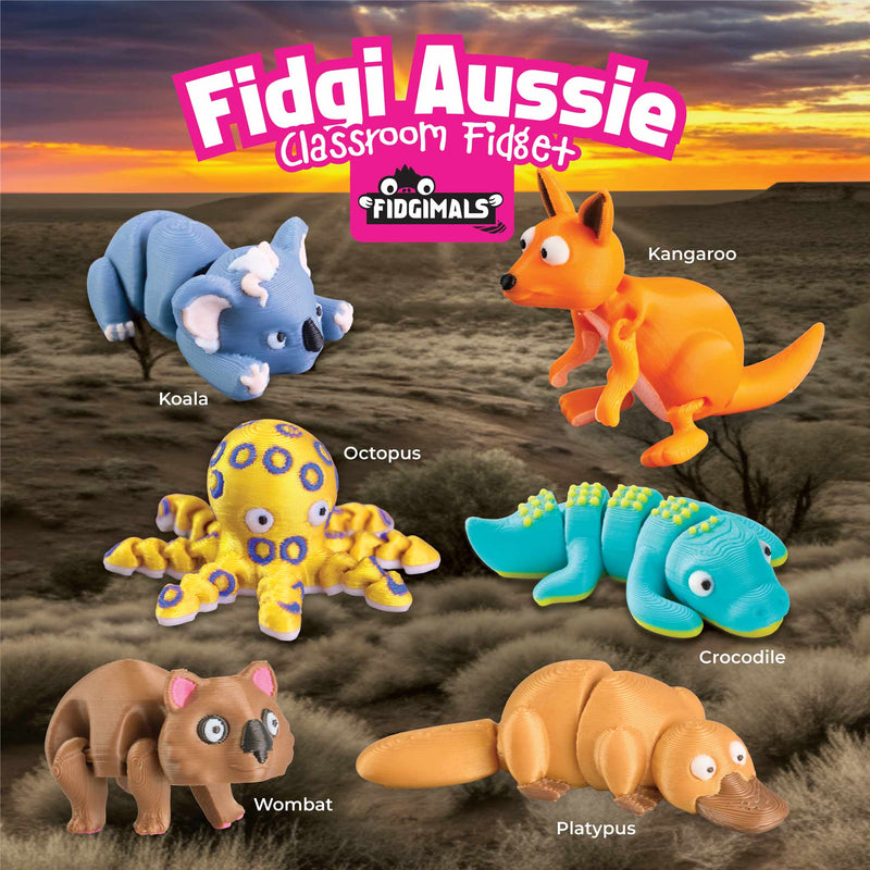 Fidgi Aussie - Buy 4 for $10