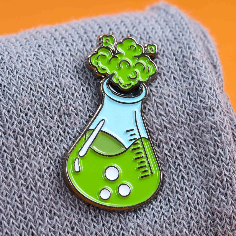 Science Enamel Pins - Heebie Jeebies