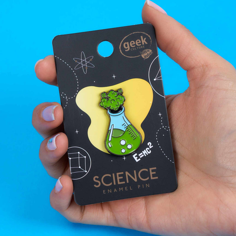 Science Enamel Pins - Heebie Jeebies