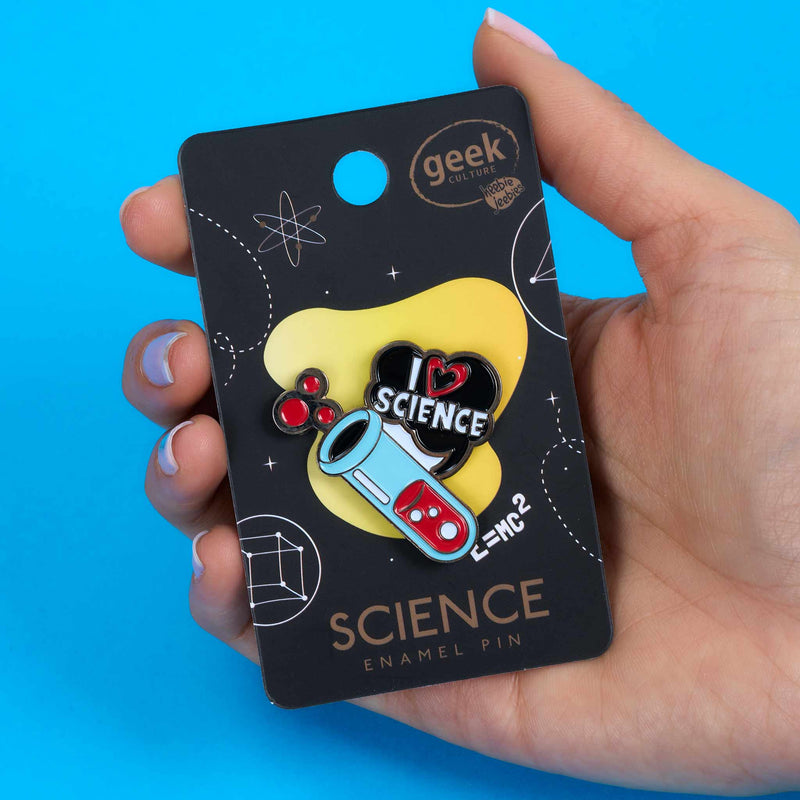 Science Enamel Pins - Heebie Jeebies