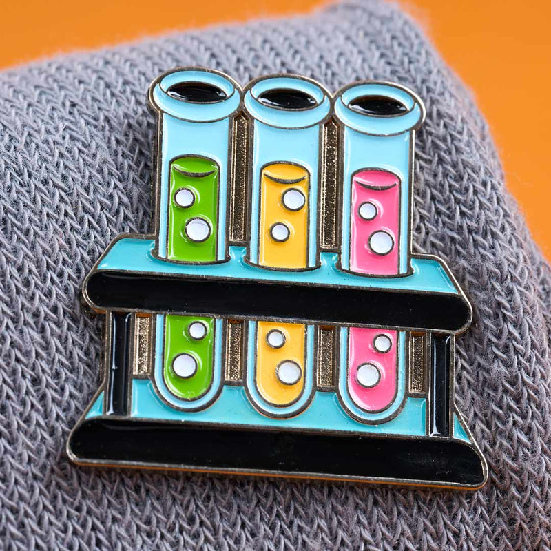 Science Enamel Pins - Heebie Jeebies