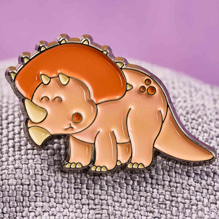 Dinosaur Enamel Pins - Heebie Jeebies