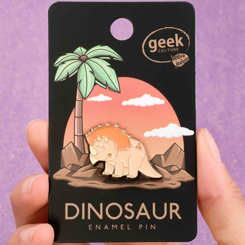 Dinosaur Enamel Pins - Heebie Jeebies